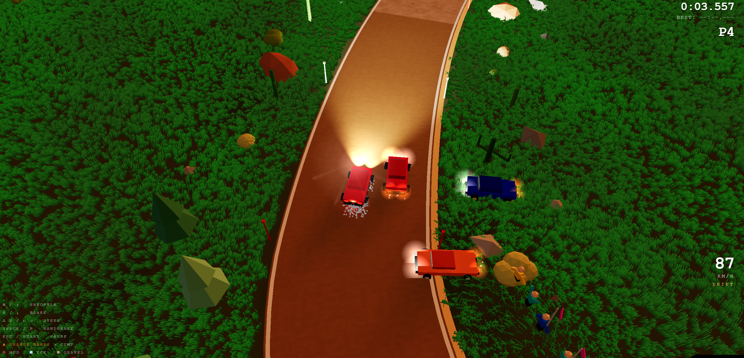 FlyBy - Dude, your fly is open! — captura del juego hecho con IA